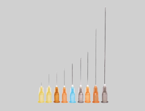 Disposable cosmetic injection needles